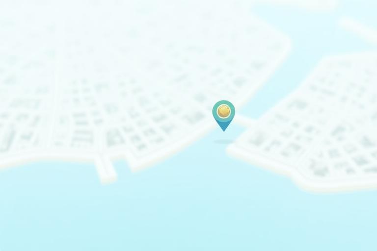 Map showing location of Vision Tower in Dubai